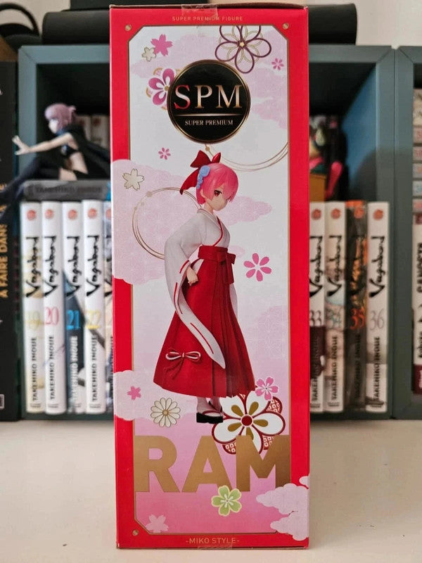 Figurine SPM Super Premium Priestess Miko Ram
: Re Zero Starting Life in Another World
