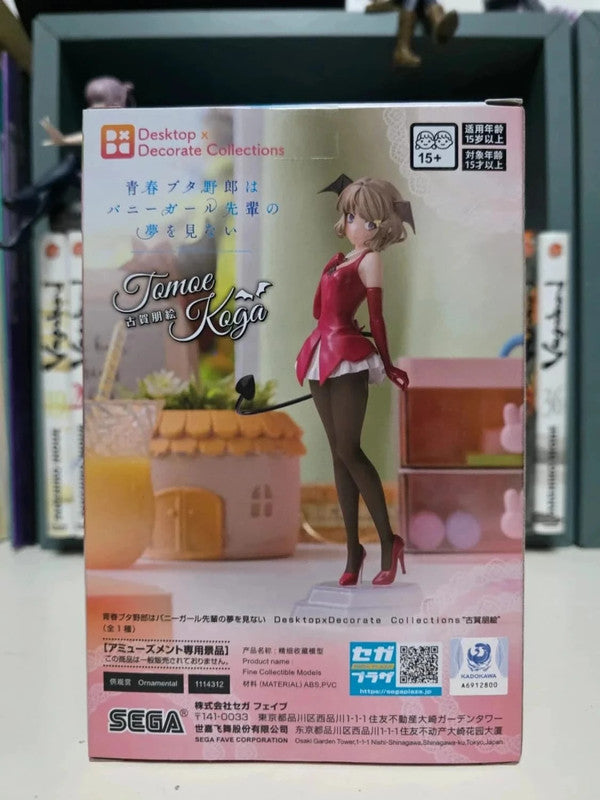 Figurine Desktop x Decorate Collections Tomoe Koga : Rascal Does Not Dream of Bunny Girl Senpai