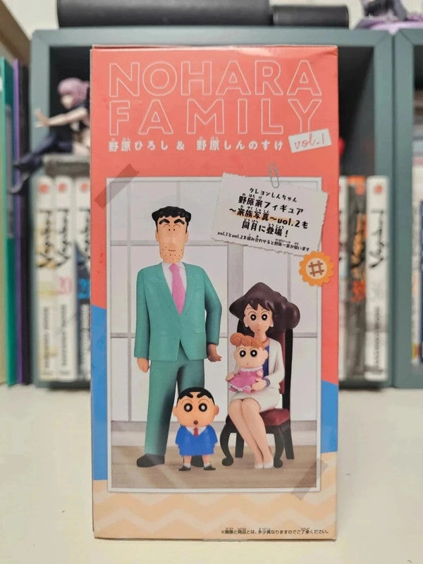 Figurine Nohara Family Photo : Crayon Shin-chan