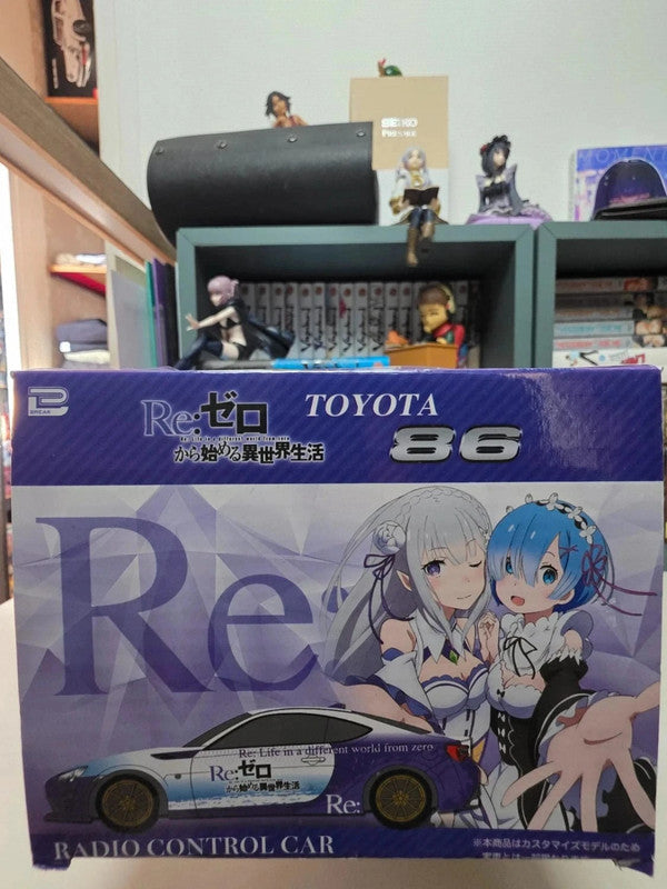 Toyota 86 Radio Control Cars Rem et Emilia : Re Zero Starting Life in Another World Fig