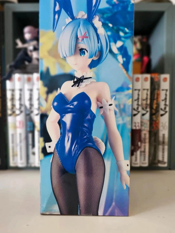 Figurine BiCute Bunnies Re:ZERO Starting Life in Another World Rem Blue Ver. FuR