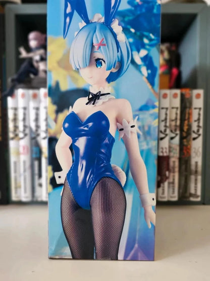 Figurine BiCute Bunnies Re:ZERO Starting Life in Another World Rem Blue Ver. FuR