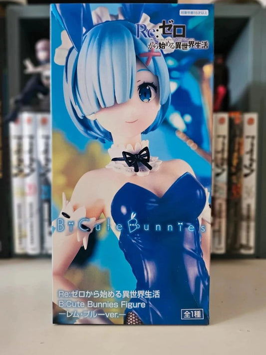 Figurine BiCute Bunnies Re:ZERO Starting Life in Another World Rem Blue Ver. FuR