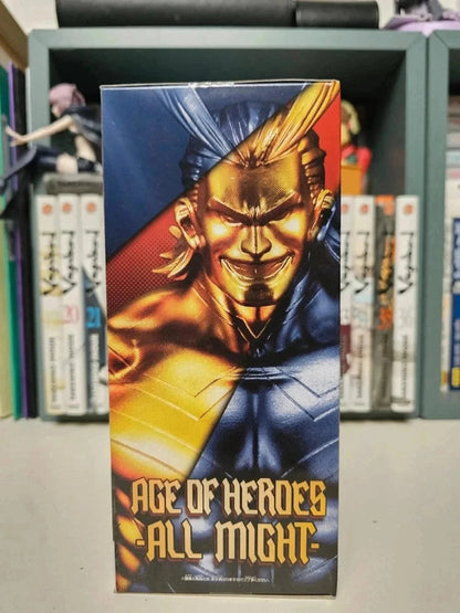 Figurine Age Of Heroes All Might Special Gold : My Hero Academia