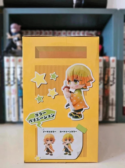 Figurine Cartoon Color Zenitsu Agatsuma : Demon slayer Kimetsu no Yaiba