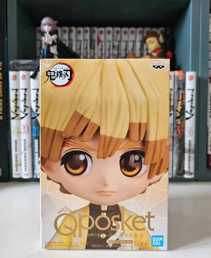 Figurine Q Posket Zenitsu Agatsuma : Demon Slayer Kimetsu no yaiba