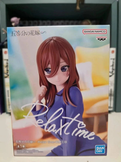 Figurine Relax Time Miku Nakano : The Quintessential Quintuplets
