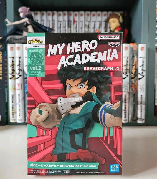 Figurine Bravegraph 2 Deku Midoriya  : My Hero Academia