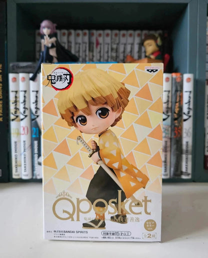 Figurine Q Posket Zenitsu Agatsuma : Demon Slayer Kimetsu no yaiba