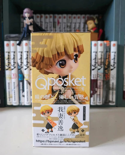 Figurine Q Posket Zenitsu Agatsuma : Demon Slayer Kimetsu no yaiba