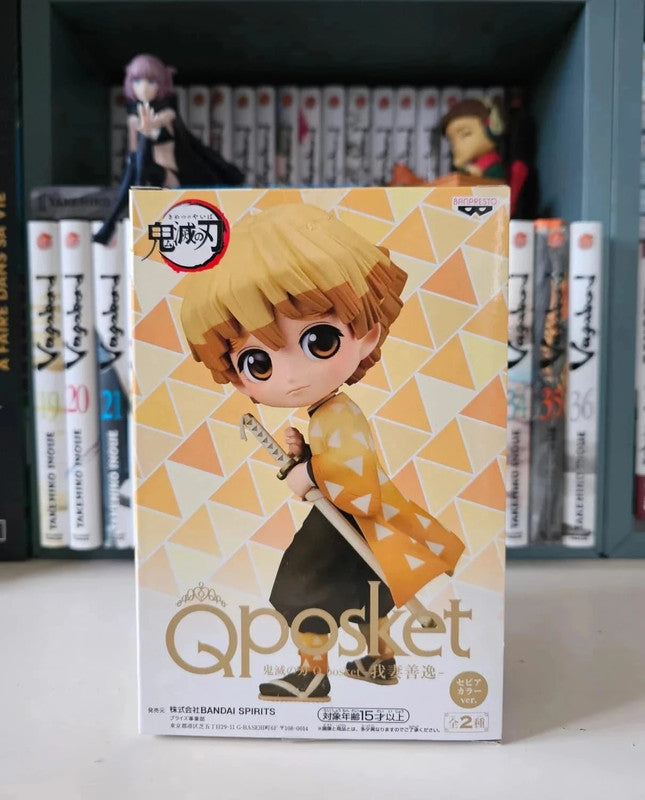 Figurine Q Posket Zenitsu Agatsuma : Demon Slayer Kimetsu no yaiba
