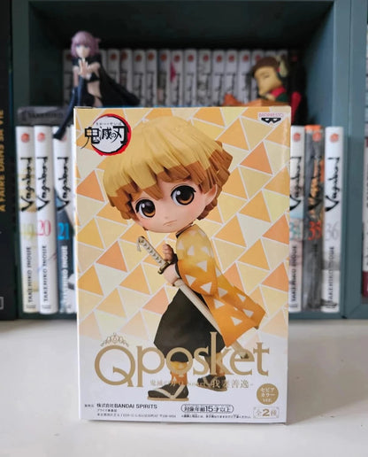 Figurine Q Posket Zenitsu Agatsuma : Demon Slayer Kimetsu no yaiba