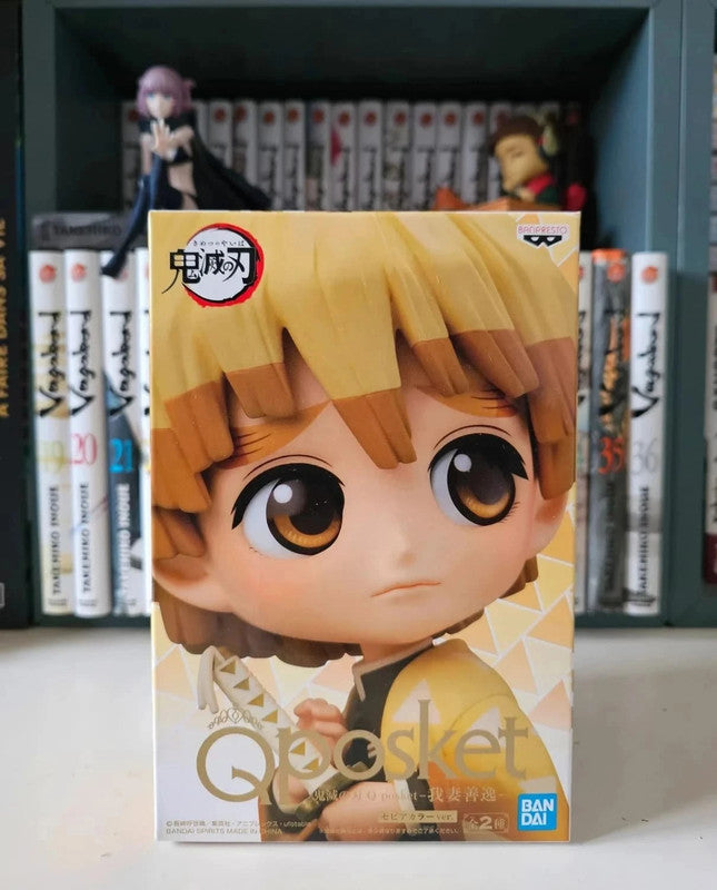 Figurine Q Posket Zenitsu Agatsuma : Demon Slayer Kimetsu no yaiba