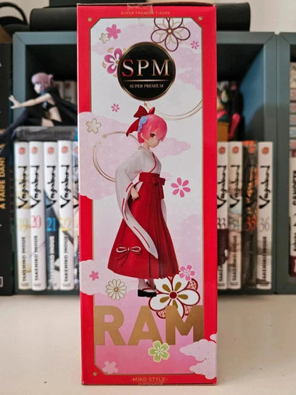 Figurine SPM Super Premium Priestess Miko Ram
: Re Zero Starting Life in Another World