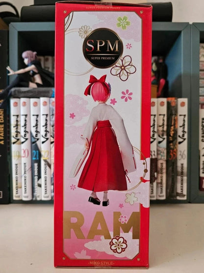 Figurine SPM Super Premium Priestess Miko Ram
: Re Zero Starting Life in Another World