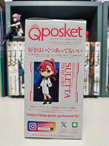Figurine Q Posket Suletta Mercury : Mobile Suit Gundam The Witch from Mercury