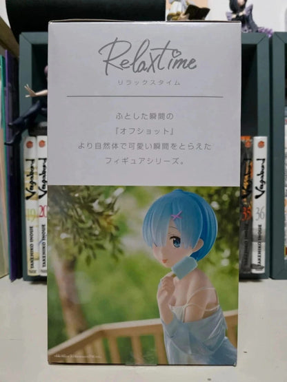 Figurine Relax Time Rem : Re Zero Starting Life in Another World