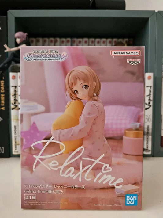Figurine Relax Time Mano Sakuragi
: The Idolm@ster Shiny colors