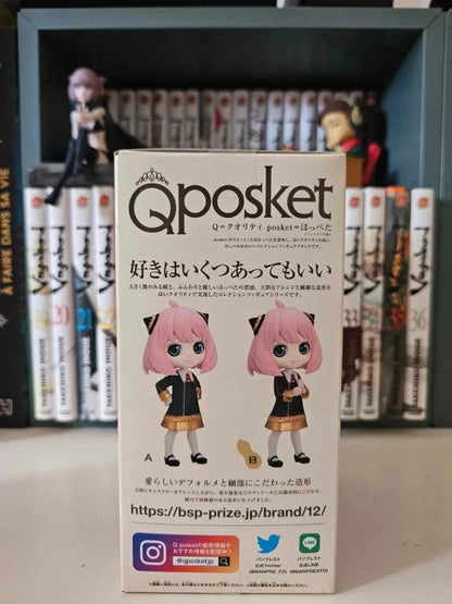 Figurine Q Posket Anya Forger : Spy x Family