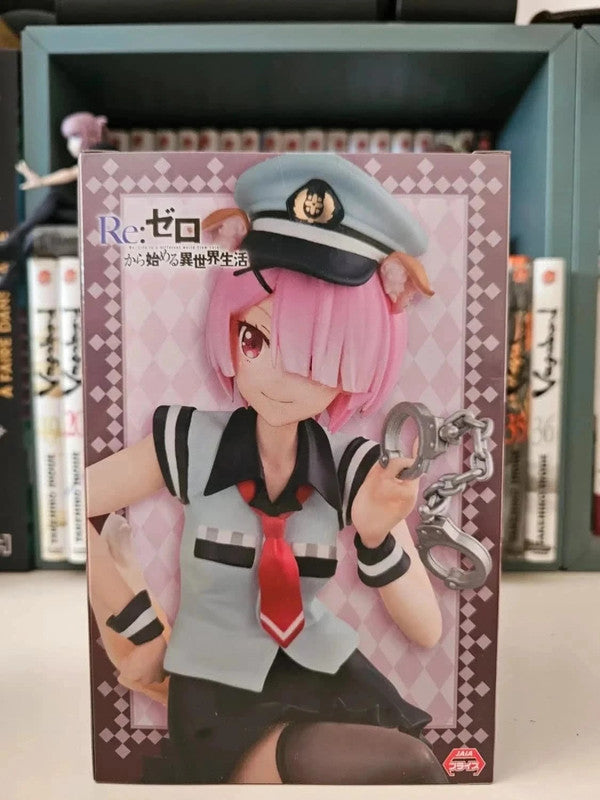 Figurine Ram Police Officer Cap With Dog Ears : Re Zero Starting Life En Another World