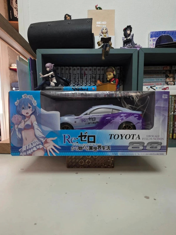 Toyota 86 Radio Control Cars Rem et Emilia : Re Zero Starting Life in Another World Fig