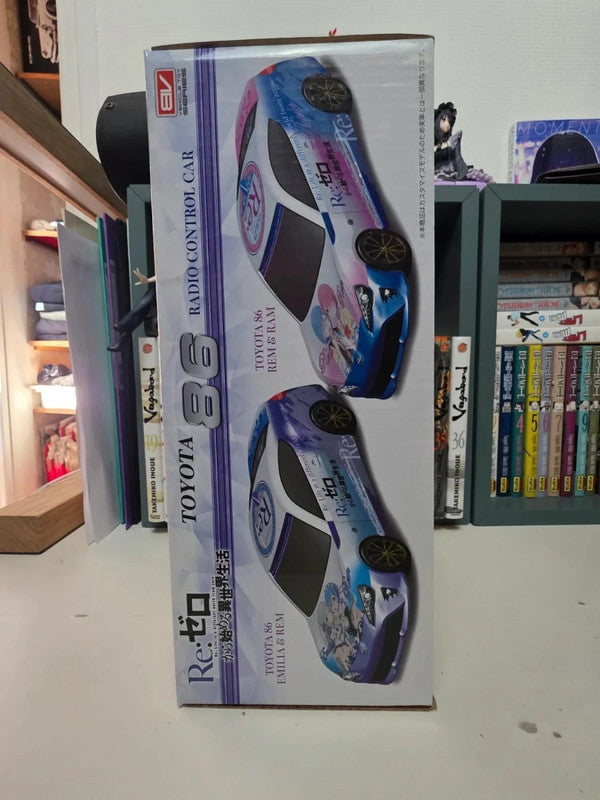 Toyota 86 Radio Control Cars Rem et Emilia : Re Zero Starting Life in Another World Fig