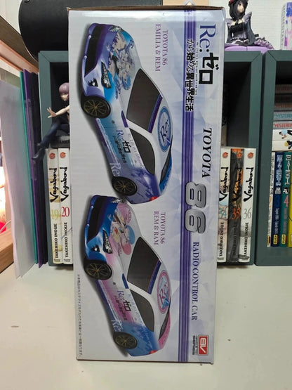 Toyota 86 Radio Control Cars Rem et Ram 
Anime/licence: Re Zero Starting Life in Another World Fig