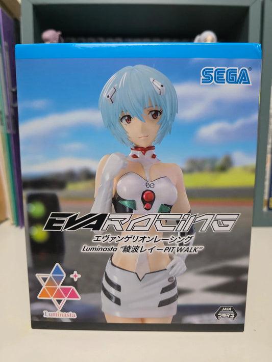 Figurine Luminasta Racing Rei Ayanami Pit Walk : Evangelion