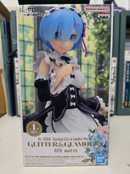 Figurine Glitter and Glamours Rem Maid : Re Zero Starting Life in Another World