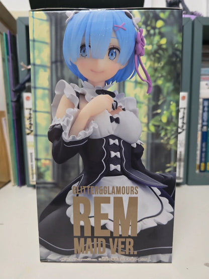 Figurine Glitter and Glamours Rem Maid : Re Zero Starting Life in Another World