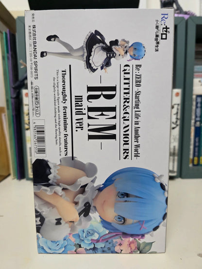 Figurine Glitter and Glamours Rem Maid : Re Zero Starting Life in Another World