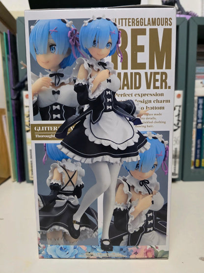 Figurine Glitter and Glamours Rem Maid : Re Zero Starting Life in Another World