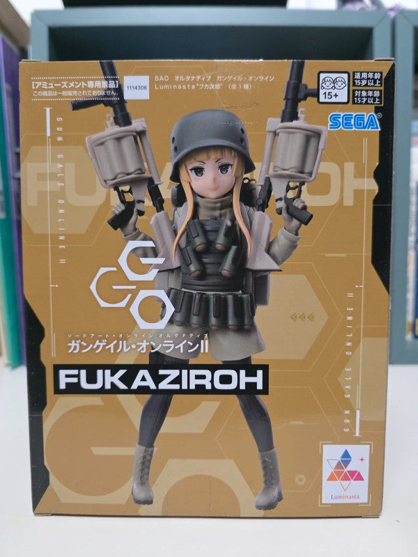 Figurine Fukaziroh Luminasta : Sword Art Online Alternative Gun Gale Online
