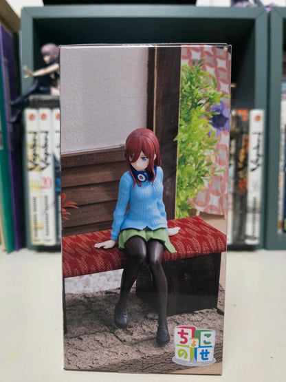 Figurine Nakano Miku Premium Chokonose : The Quintessential Quintuplets