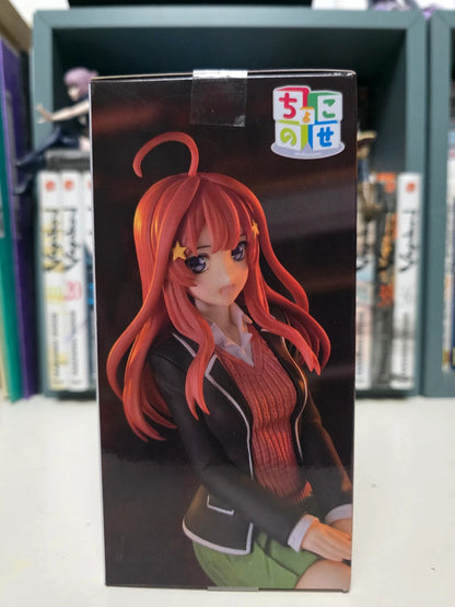 Figurine Itsuki Nakano Chokonose Premium : The Quintessential Quintuplets