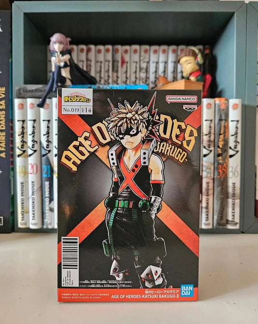  Figurine Age of Heroes Katsuki Bakugo My Hero Academia