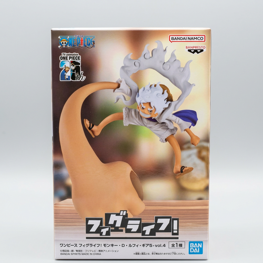 Figur Monkey D. Luffy Gear 5 FigLife! Vol.4 – One Piece