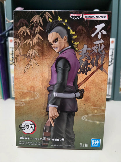 Figurine Genya Shinazugawa: Demon Slayer Kimetsu no Yaiba black eyes