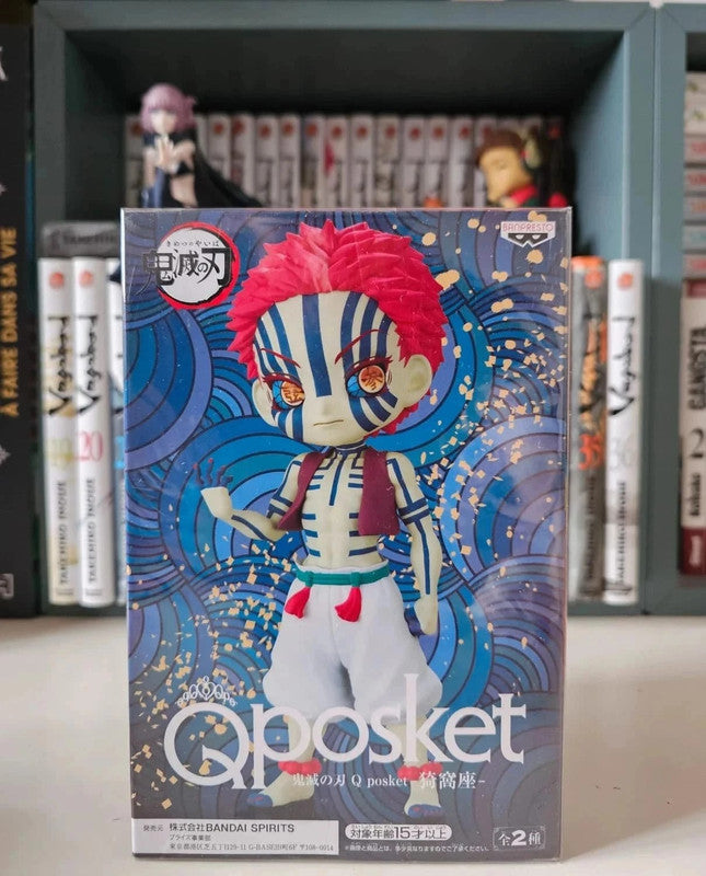 Figurine Q Posket Akaza : Demon Slayer Kimetsu no yaiba
