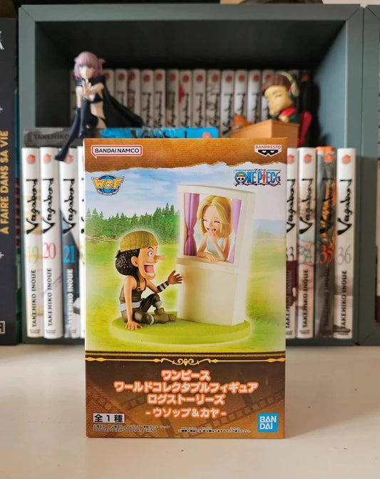 Figurine Usopp & Kaya World Collectable Figure Log Stories – One Piece