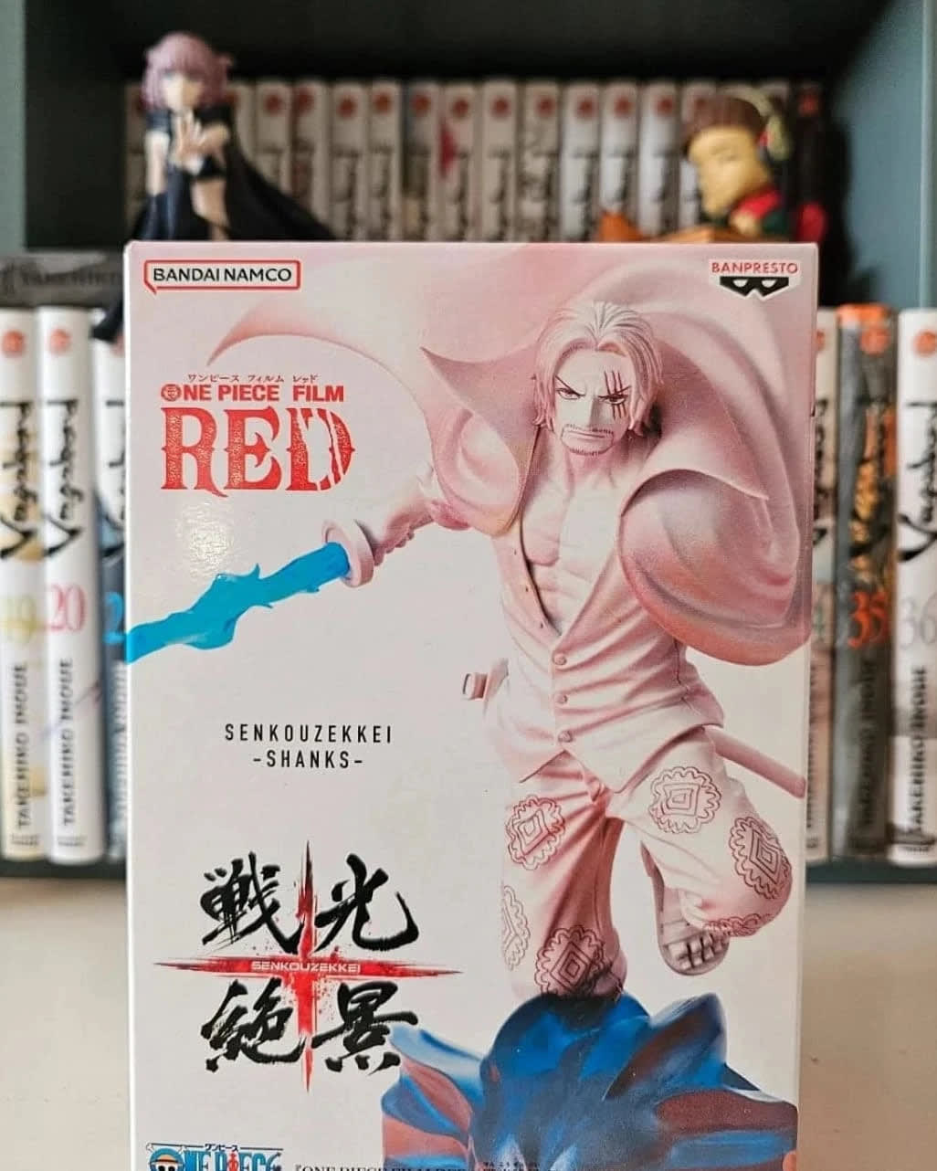 Figurine Shanks Senkozekkei – ONE PIECE RED