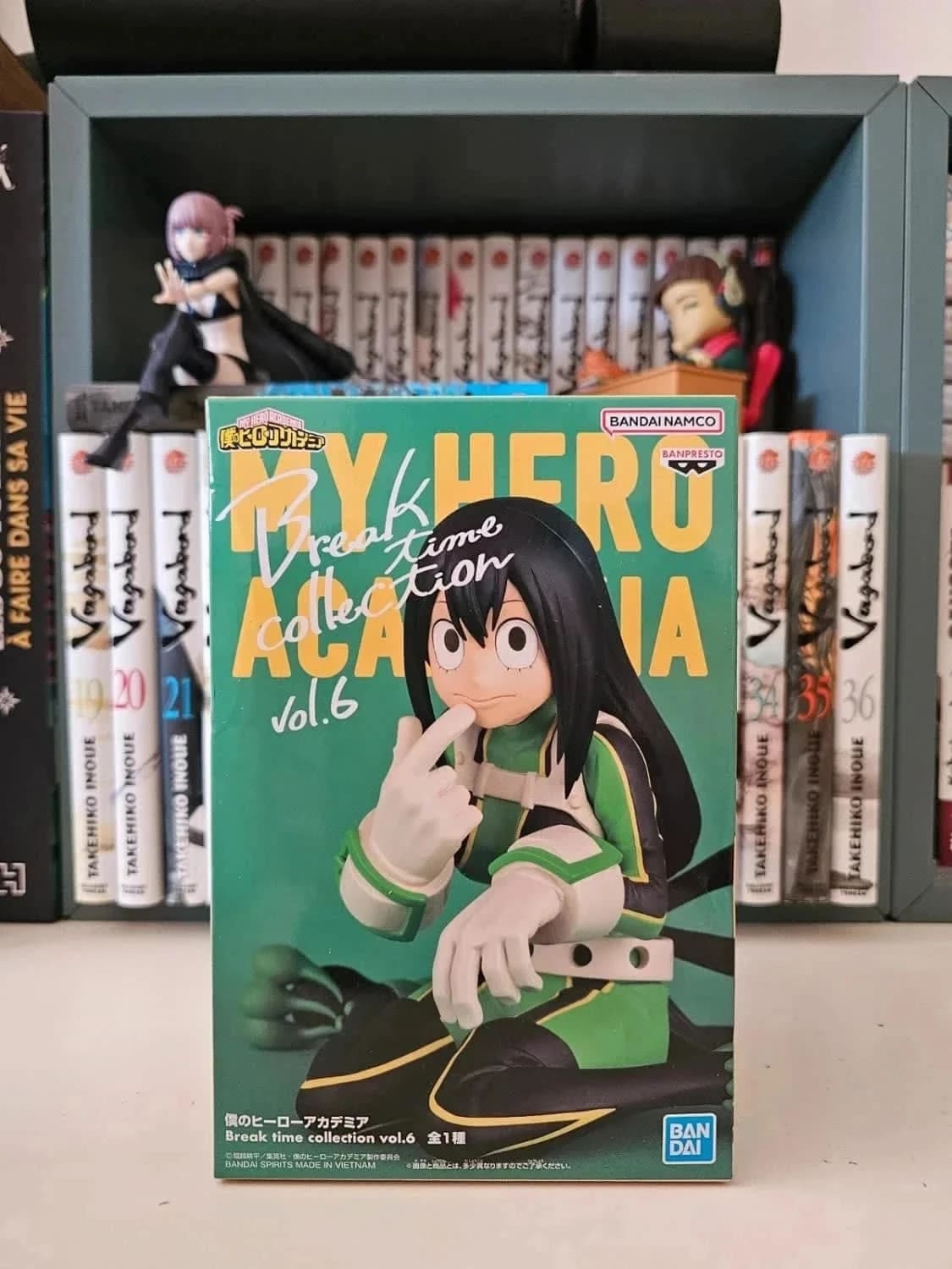 Figurine Tsuyu Asui Break Time Collection - My Hero Academia