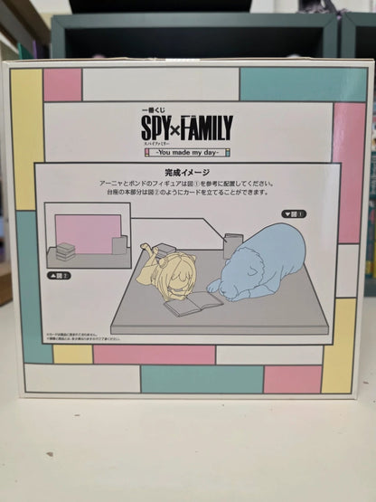 Figurine Anya Forger et Bond Forger Ichiban Kuji You made my day Prize B – SPY×FAMILY