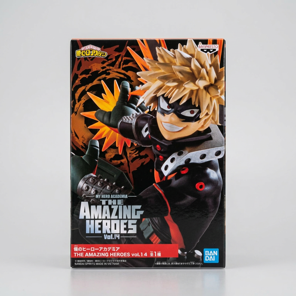 Estatueta Katsuki Bakugo The Amazing Heroes – My Hero Academia